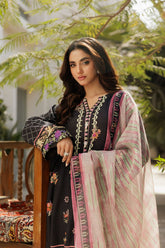 Deepak Perwani - Ktd4125 - Bamber Silk & Cotton Net - 3 Piece - Unstitch